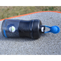 Шейкер спортивний (пляшка) BlenderBottle SportMixer Flip 20oz/590ml Black/Cyan Шейкер спортивний (пляшка) BlenderBottle SportMixer Flip 20oz/590ml Black/Cyan
