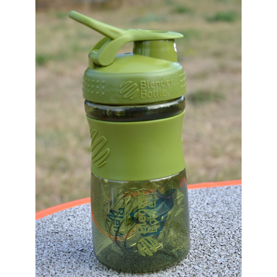 Шейкер спортивний (пляшка) BlenderBottle SportMixer Flip 20oz/590ml Moss Green