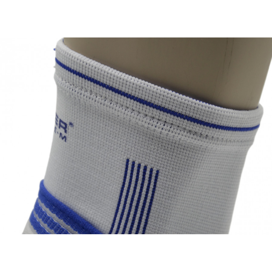 Бандажі на гомілкостоп Power System PS-6009 Ankle Support Pro Blue/White (1шт.) S/M
