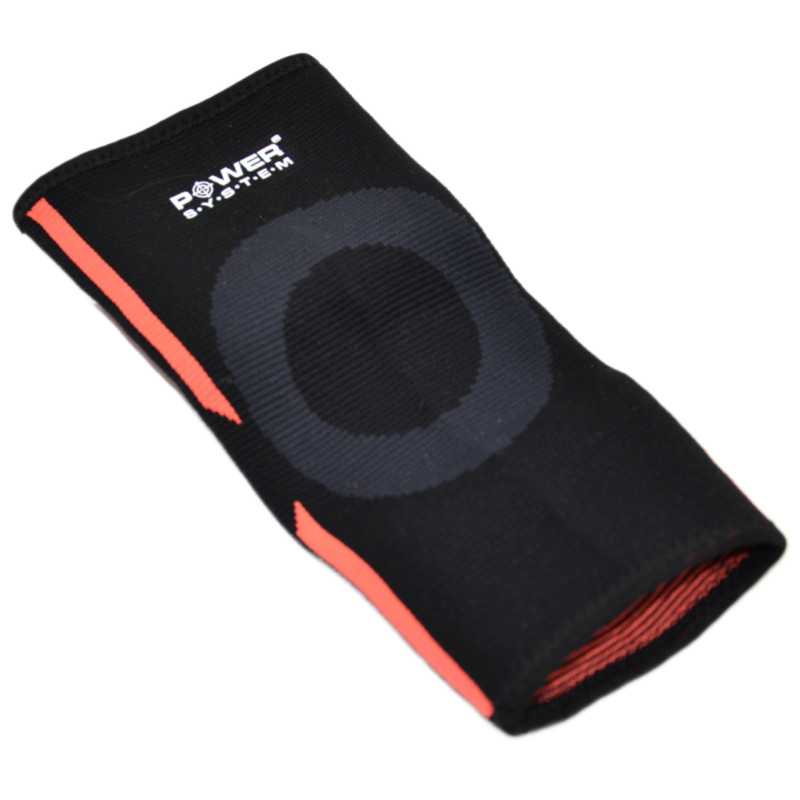Налокітники Power System PS-6020 Elbow Support Evo Black/Orange (2шт.) L