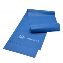 Стрічка-еспандер для фітнесу та реабілітації U-POWEX Fitness band 0.4мм. (6.8 кг) Blue Стрічка-еспандер для фітнесу та реабілітації U-POWEX Fitness band 0.4мм. (6.8 кг) Blue