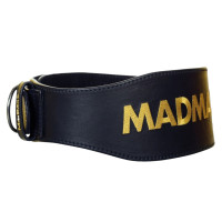 Пояс для важкої атлетики MadMax MFB-999 Restless & Wild Black, XXL, кожа