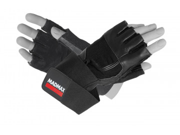 Рукавички для фітнесу MadMax MFG-269 Professional Exclusive Black S