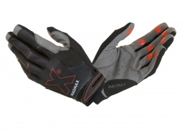 Рукавички для фітнесу MadMax MXG-103 X Gloves Black/Grey XXL