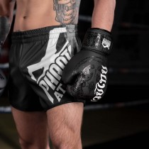 Боксерські рукавиці Phantom Muay Thai Black 12 унцій (бинти в подарунок)