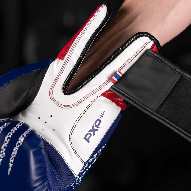 Боксерські рукавиці Phantom Muay Thai Blue 12 унцій (капа )