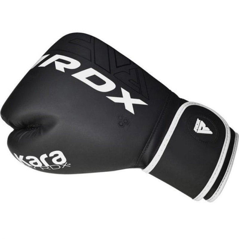 Боксерські рукавиці RDX F6 Kara Matte White 6 унцій 