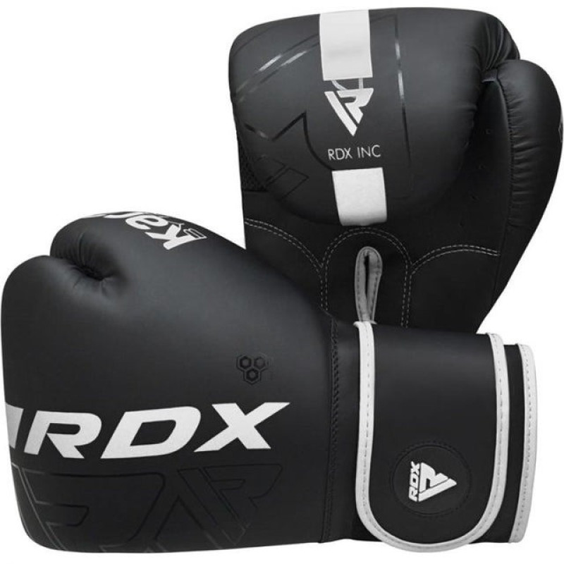 Боксерські рукавиці RDX F6 Kara Matte White 6 унцій 