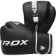 Боксерські рукавиці RDX F6 Kara Matte White 6 унцій 