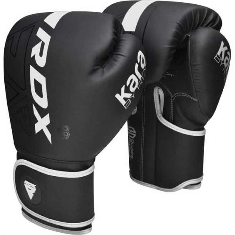 Боксерські рукавиці RDX F6 Kara Matte White 6 унцій 