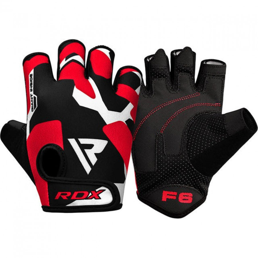 Рукавички для фітнесу RDX F6 Sumblimation Red XXL