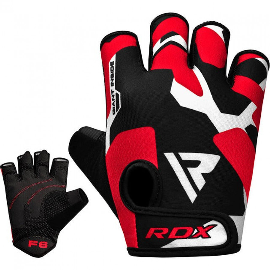 Рукавички для фітнесу RDX F6 Sumblimation Red XXL