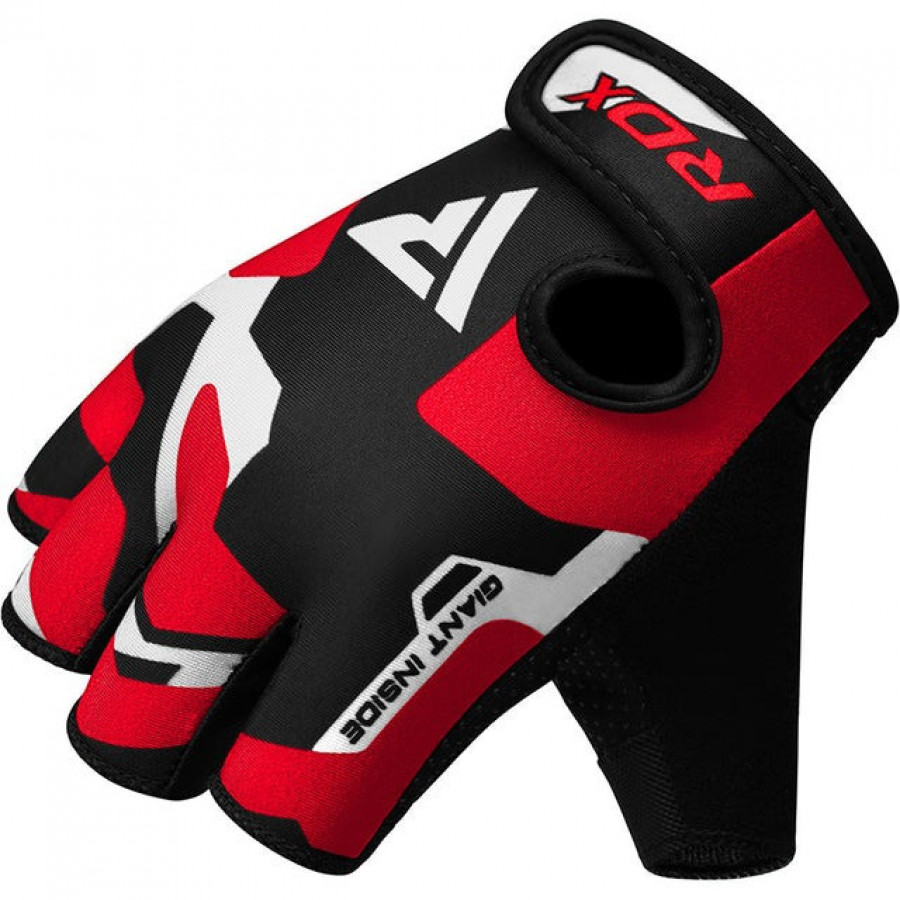 Рукавички для фітнесу RDX F6 Sumblimation Red XXL