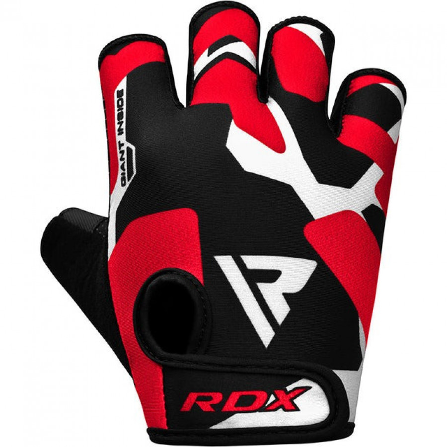Рукавички для фітнесу RDX F6 Sumblimation Red XXL