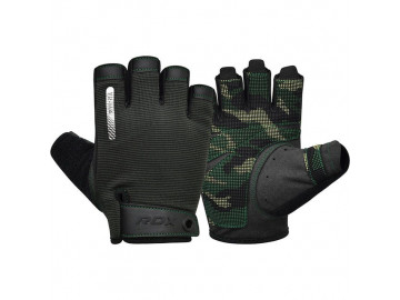 Рукавички для фітнесу RDX T2 Half Army Green L