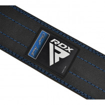 Пояс для пауерліфтингу RDX RD1 шкіряний Blue M Пояс для пауерліфтингу RDX RD1 шкіряний Blue M