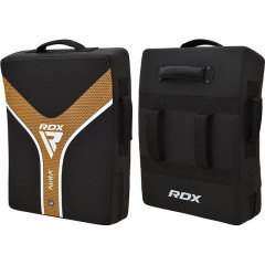 Макивара RDX KICK SHIELD AURA PLUS T-17 Черный Золотой Тяжелый