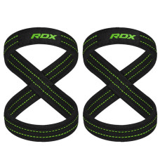 Силові ремені PRDX Gym Lifting 8 Figure Straps Army Green, Розмір M, Бавовна, Зелений