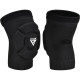 Наколінники спортивні RDX HOSIERY KNEE FOAM K5 BLACK/WHITE-XL (пара), Розмір XL, Поліестер, Чорно-білі