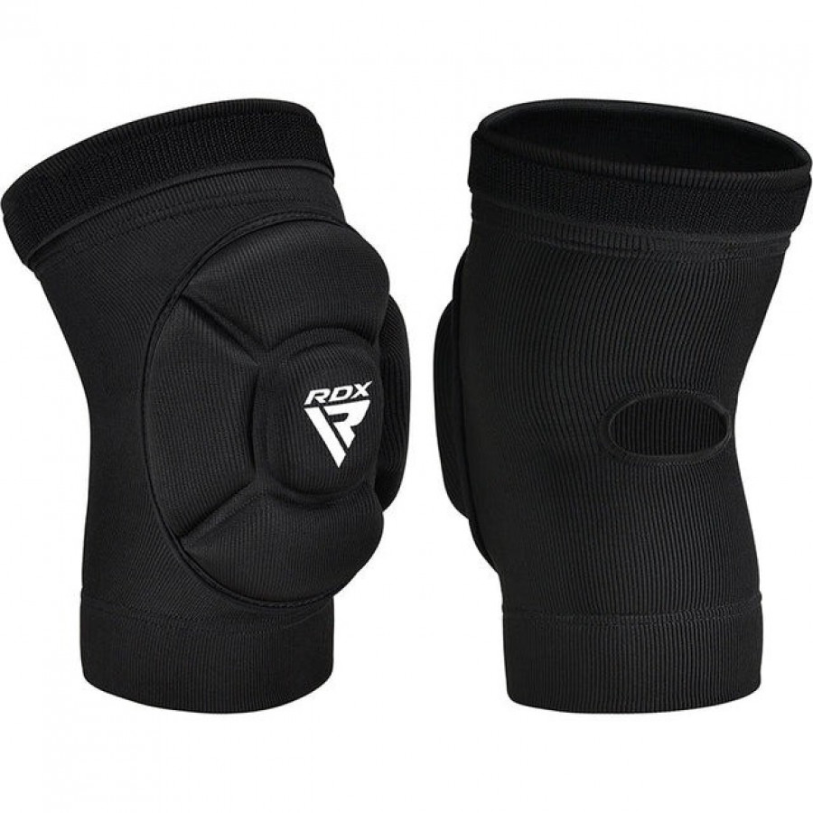 Наколінники спортивні RDX Hosiery Knee Foam K5 Black/White XL (пара)