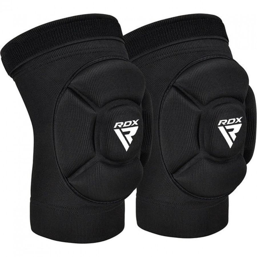 Наколінники спортивні RDX Hosiery Knee Foam K5 Black/White XL (пара)