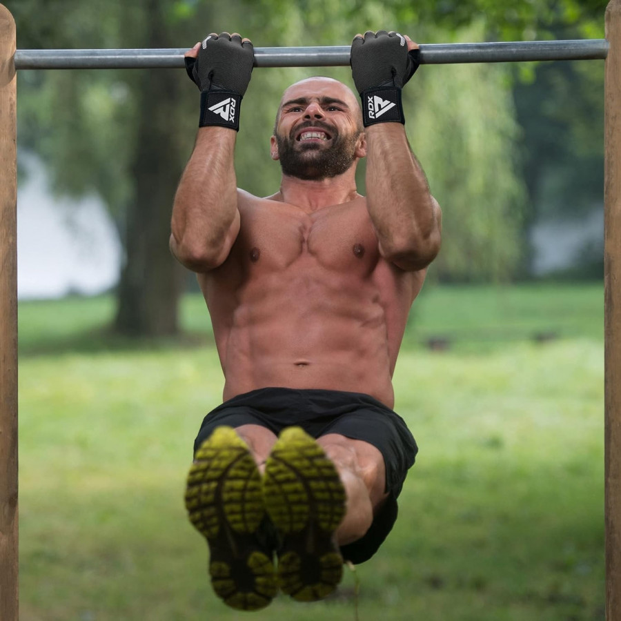 Рукавички для фітнесу RDX T2 Half Army Green L