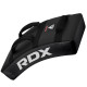 Макивара RDX T1 Curved Black Heavy, Длина: 60 см, Черно-белый