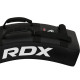 Макивара RDX T1 Curved Black Heavy, Длина: 60 см, Черно-белый