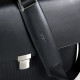 Діловий портфель зі шкіри та нейлону Fouquet NBC-1002M чорний