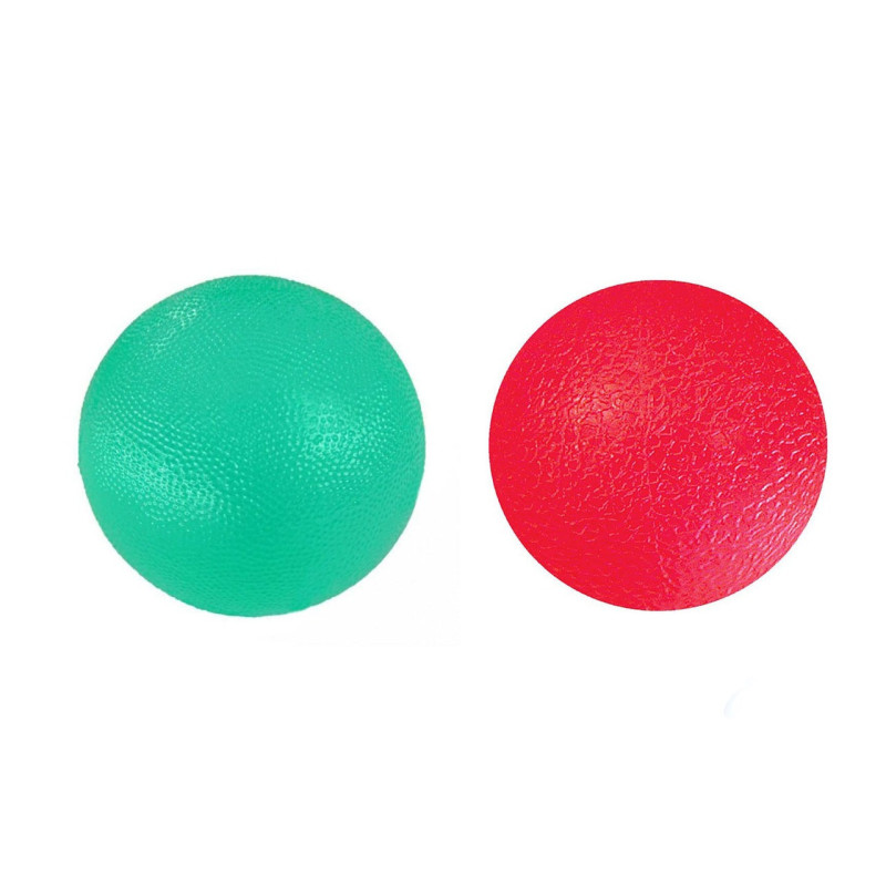 Набір силіконових еспандерів-м'яч (тренажер для кисті) PowerPlay PP-4339 Grip Ball Set (набір 3 шт.)