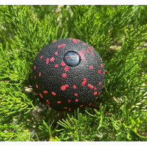 Массажный мяч PowerPlay PP-4350 Epp Massage Ball (d8) Черный/Красный Массажный мяч PowerPlay PP-4350 Epp Massage Ball (d8) Черный/Красный
