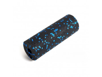 Масажний ролик (роллер) гладкий PowerPlay PP-4346 Mini EPP Foam Roller Чорно/Синій (15x5,3см.)