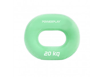 Еспандер кистьовий силіконовий PowerPlay PP-4336 Hand Grip Medium 20 кг. Зелений