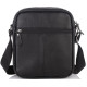 Чоловіча сумка з натуральної шкіри Tiding Bag чорна