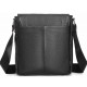 Чоловіча сумка з натуральної шкіри Tiding Bag чорна