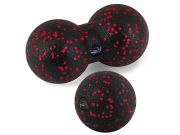 Набір м'ячів для масажу та йоги PowerPlay PP_4090 EPP (Комплект з 2 штук) Red