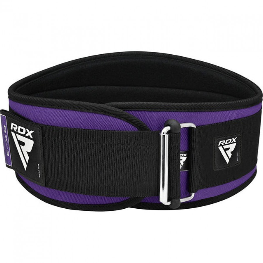Пояс для важкої атлетики RDX RX3 EVA Curve неопреновий PURPLE-XS
