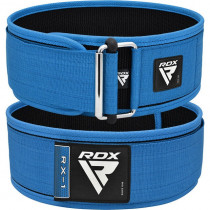 Пояс для важкої атлетики RDX RX1 Weight Lifting Belt BLUE-M Пояс для важкої атлетики RDX RX1 Weight Lifting Belt BLUE-M