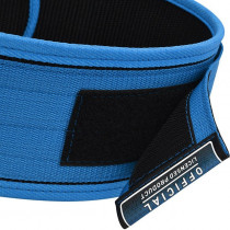 Пояс для важкої атлетики RDX RX1 Weight Lifting Belt BLUE-M Пояс для важкої атлетики RDX RX1 Weight Lifting Belt BLUE-M