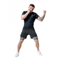 Компресійні шорти для RDX MMA T16 2-в-1 BLACK/GREY-M Компресійні шорти для RDX MMA T16 2-в-1 BLACK/GREY-M