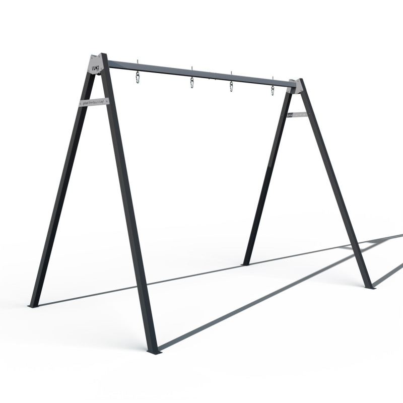 Стойка для подвесной качели WCG 2 Play Frame Двухместная + Качели гнездо + пластиковые качели