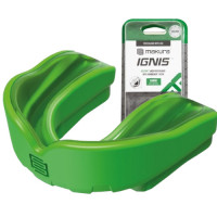 Капа MAKURA Ignis, Взрослая (возраст 11+) Green/Green, Посадка: BOIL & BITE™ (формируется в горячей воде), Термопластик, Зеленый