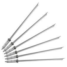 Шампуры из нержавеющей стали, длина 67,5 см, толщина 1,5 мм