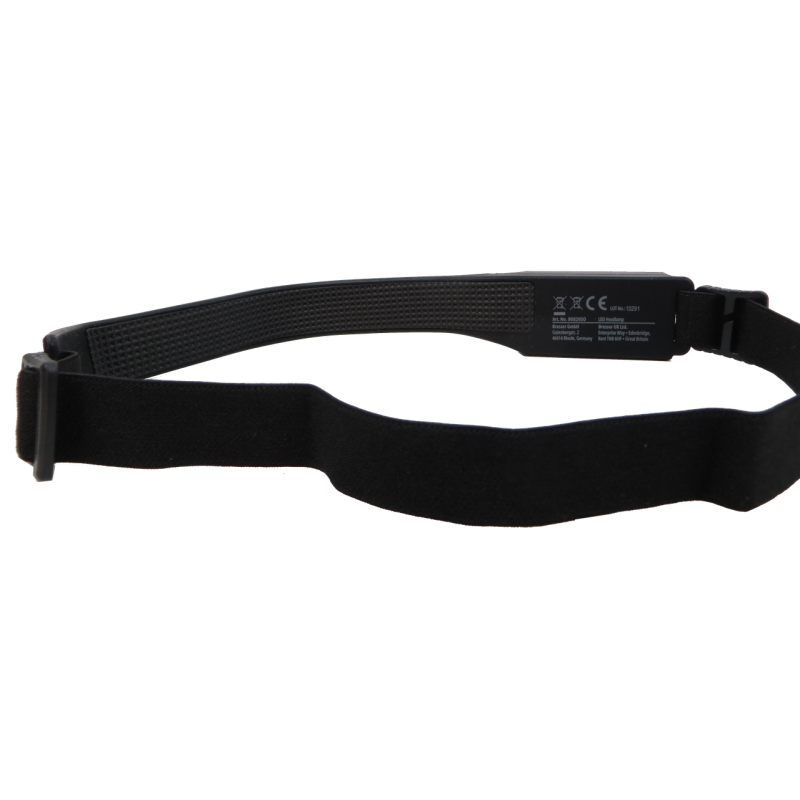 Аккумуляторный налобный фонарь LED полоса 120 Lm + фонарик 90 Lm Bresser