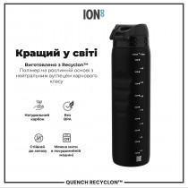 Пляшка для води ION8 1000 мл. (ЕКО пляшка) BPA Free, Black Пляшка для води ION8 1000 мл. (ЕКО пляшка) BPA Free, Black