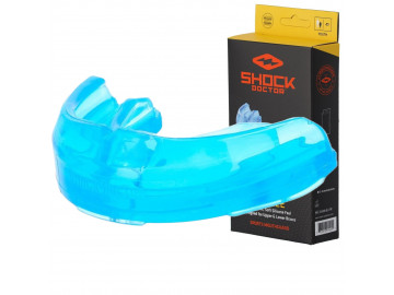 Капа Shock Doctor Single Braces під брекети доросла (вік 12+) Blue (art. 4100-BLU-AD)