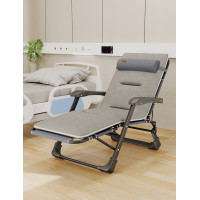 Раскладное кресло шезлонг садовый с подушкой WCG FCB-S03PС