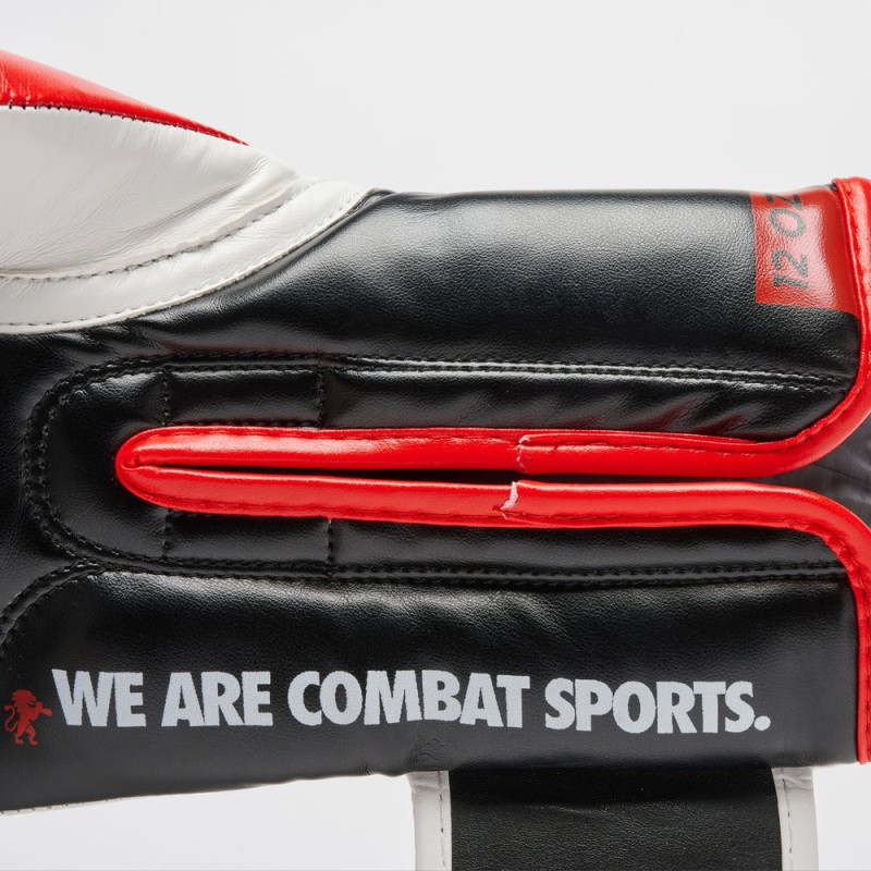 Боксерські рукавиці Leone GN333 LOGO WACS Black 12 унцій 