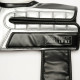 Боксерские перчатки Leone GN208 ICONIC Black (бинты 4 м. в комплекте), 10 унций, Натуральная кожа буйвола, Полиуретан, Черный