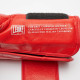 Боксерские перчатки Leone GN111 THE GREATEST Red (бинты 4 м. в комплекте), 12 унций, 100% коровья кожа, Красный